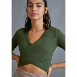 NWT Anthropologie All Fenix Alice Cropped Top | M